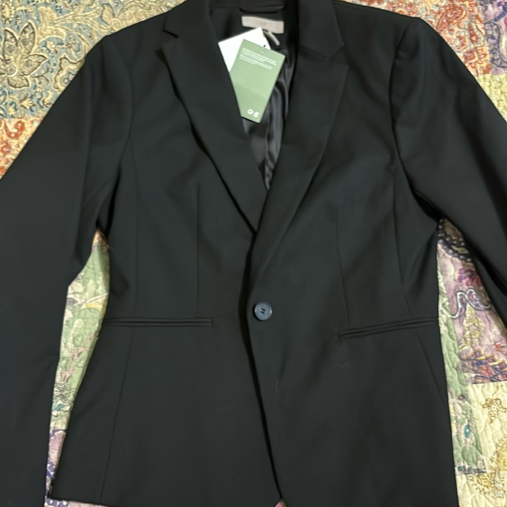 Classic Black Blazer-New